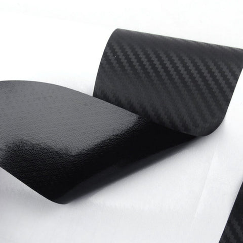 Carbon Fiber Texture Side Door Anti Kick Pad Threshold Guard Stickers Protector Film Trim Decals 4pcs for Honda Accord 10th Gen 2018 2019 2020