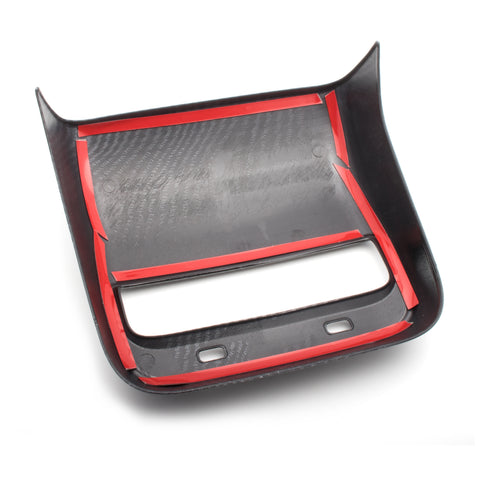 ABS Carbon Fiber Rear Air Conditioning AC Vent Outlet Cover Frame Trim For Tesla Model 3 2017-2023 & Model Y 2020-up