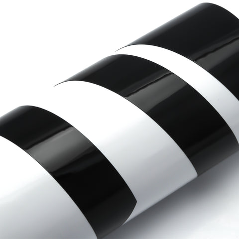 Chrome Delete Blackout Overlay Pre-cut Vinyl KK Kit For Honda Accord sedan 2016 2017 Trunk and Lower Rear Chrome Trim - Gloss Black