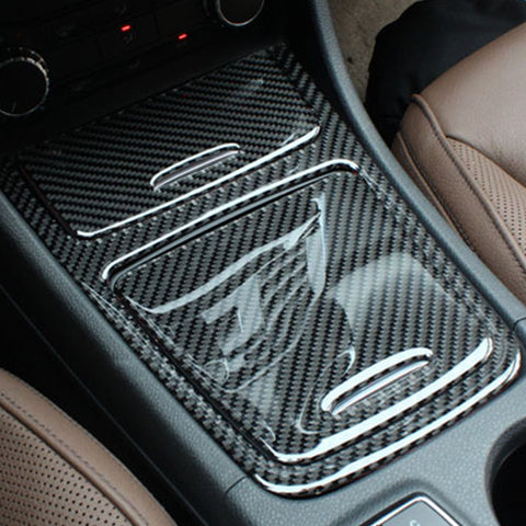 Real Carbon Fiber Interior Trim Stickers For Mercedes Benz 2013-2017 CLA GLA