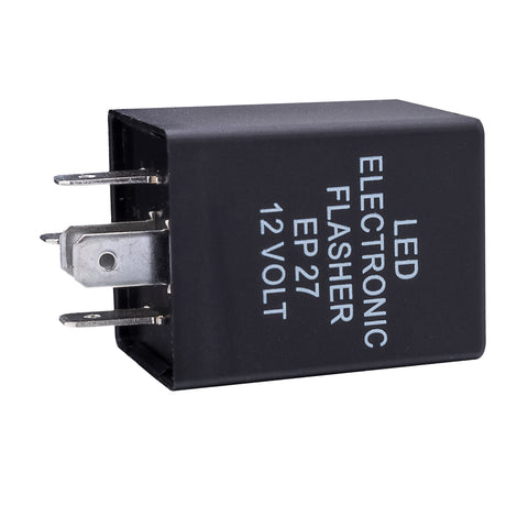 10-Second Time Delay Relay Module, 5-Pin 12V 30A SPDT, Compatible With Automotive Lighting LED Light Bar