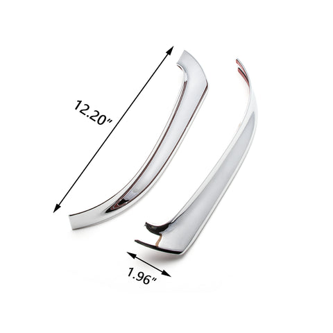 for Ford Explorer 2013-2018 Rear View Side Door Mirror Strip Trim Cover ABS Chrome