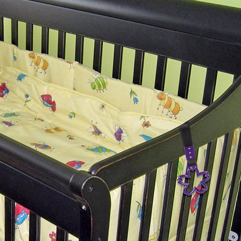 Purple Tsurikawa Handle Ring Sakura Shaped Japanese Car Warning Loop Decoration