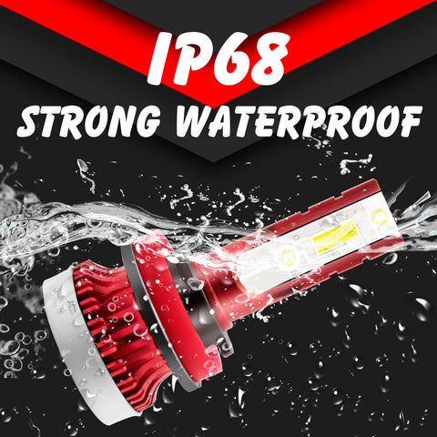 For Nissan Maxima Altima Rogue Sentra Titan LED Fog Light Bulbs White 6000K Super Bright