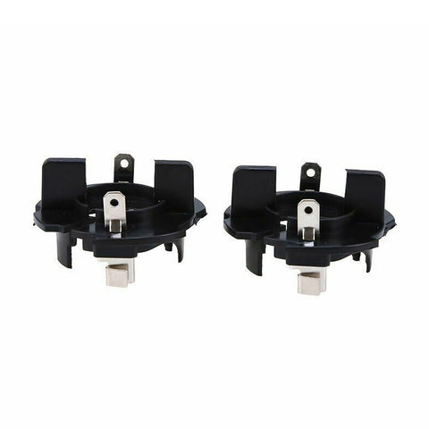 2x H7 Bulb Adapters Holder Socket Base Retainer Clip For VW Golf GTI Jetta