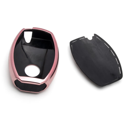 Blue/ Red/ Silver/ Rose Gold TPU Full Sealed Smart Key FOB Cover Case For Mercedes Benz C E G S M CLS CLK Class