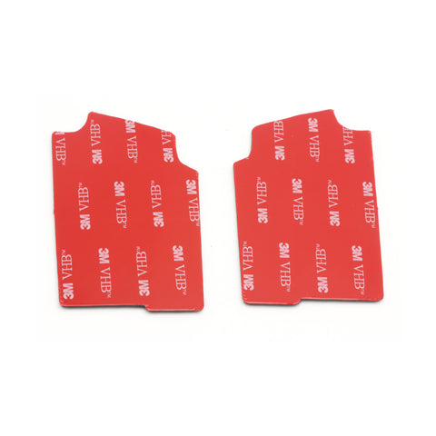 2pcs Genuine Carbon Fiber Car Interior Door Handle Bowl Panel Cover Trim for Ford Mustang 2015-2019