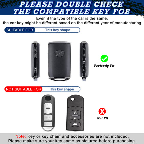 Pink Soft TPU Full Protect Remote Smart Key Fob Cover Case For Mazda 3 2019-2025