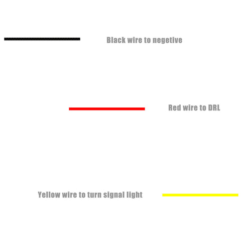 2pcs 36 SMD Dual Color White Amber LED DRL Switchback Turn Signal Light Strips for Motorcycle