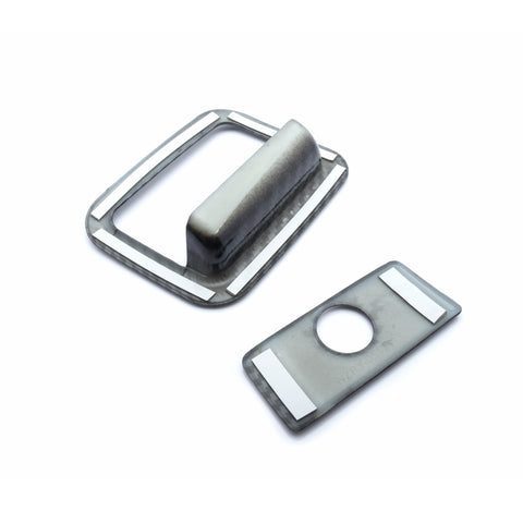 ABS Carbon Fiber Copilot Glove Storage Box Handle Cover Trim for Toyota Camry 2018-2024