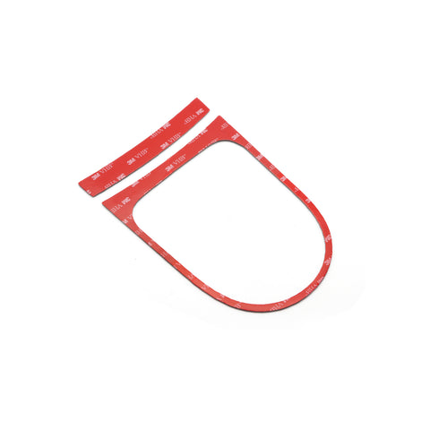 Genuine Carbon Fiber Car Center Console Gear Shift Box Panel Frame Cover Trim for Ford Mustang 2015-2019