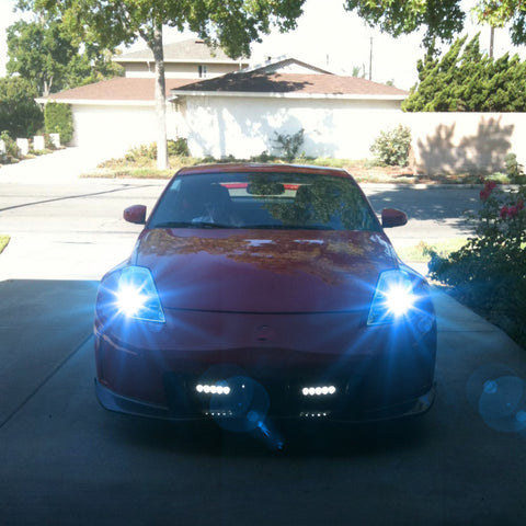 H1 LED Fog Driving Light Bulb with Super Bright COB LED Chips Replace for Daytime Running Light DRL Fog Light Lamp Bulbs, 8000K Ice Blue