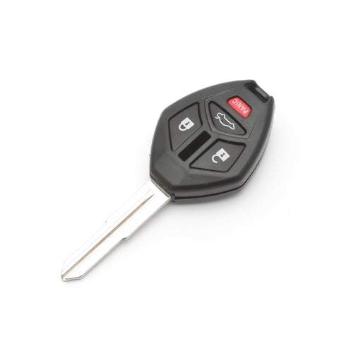 Keyless Entry Remote Fob Key for Mitsubishi Galant Eclipse Spyder Lancer Endeavor Outlander 2007-2012 Cover Case Replacement, Replace OUCG8D620MA(NO Chip)