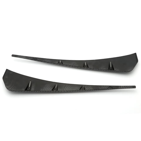 for Honda Civic 10th Gen 2016-2020 Side Fender Vent Cover, ABS Carbon Fiber Add-on Type-R Style Car Front Fender Vent Air Wing Cover Trim