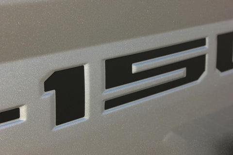 F-150 Letter Decal Tailgate Die-Cut Insert Vinyl Sticker for Ford F-150 2018-up Matte Black/ Glossy Red/ Brushed Silver/ Brushed Gold