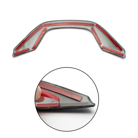 Carbon Fiber Style / Red Steering Wheel Frame Cover Trim Inner Decoration Fit Honda Accord 2018