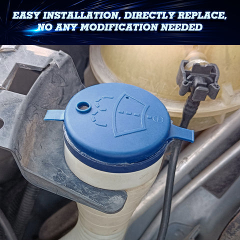 Windshield Wiper Washer Fluid Reservoir Tank Cover Bottle Pot Cap Lid For Universal Fit