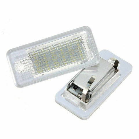 No Error Canbus 6000K White LED License Plate Light Lamp For Audi A4 A3 8P A6 Q7