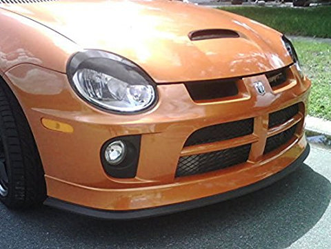 1x Front Bumper Lip Universal Splitter Chin Spoiler Racing Sporty Body Kit Trim (8ft)