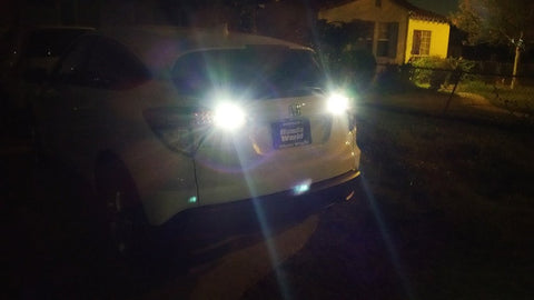 1 pair 100W Luxen LED Bright White 1157 BAY15D LED Brake Backup Reverse Light Bulbs