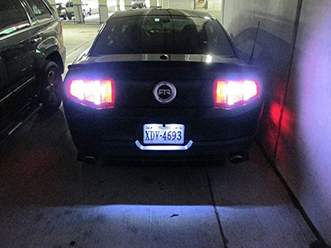 2x 1157 BAY15D 10W 15-SMD Bright White LED Bulbs For Backup Reverse,Turn signal,Tail lights