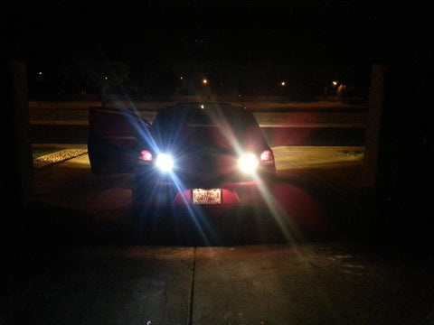 (2) 80W CREE LED Bright White 7443 7440 LED Turn Signal Brake Tail Back Up Reverse Lights DRL Bulbs