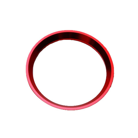 Glossy Car Steering Wheel Center Logo Ring Trim For Mercedes Benz B C GLK