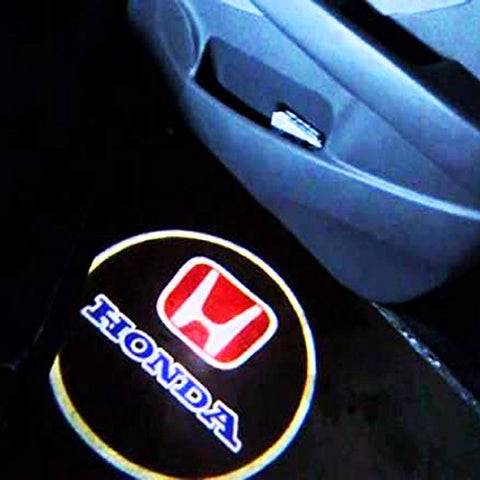 Honda Car LED Door Logo Projector Lights – HD 3D Ghost Shadow Welcome Light Kit for Accord Pilot Crosstour