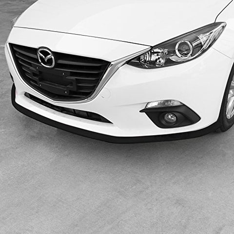 1x Front Bumper Lip Universal Splitter Chin Spoiler Racing Sporty Body Kit Trim (8ft)