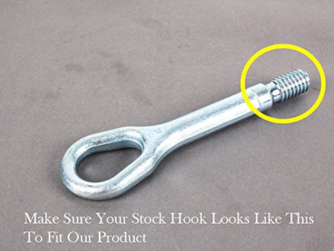 1 Set Front Tow Hook License Plate Bumper Mounting Bracket Fit Mercedes-Benz C E S M GLA GLK CLA ML SL AMG Class