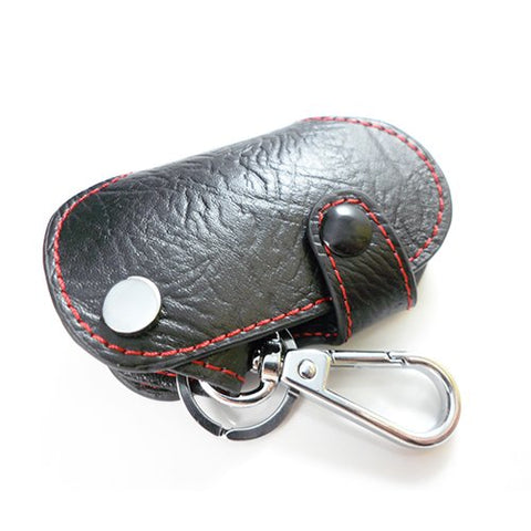 Genuine Leather Carbon Fiber Pattern Key Folding Fob Key Cover Audi Volkswagen Mazda Mercedes-Benz Nissan/Infiniti Kia/Hyundai