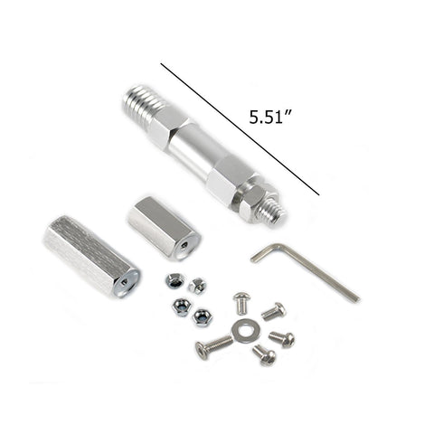 1 Set Front Tow Hook License Plate Bumper Mounting Bracket Relocator Holder Fit 2006-2008 Honda Fit Acura TL