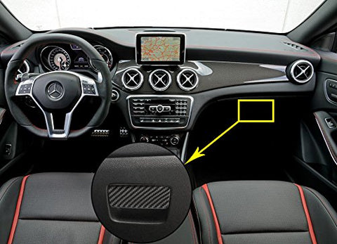 Real Carbon Fiber Interior Trim Stickers For Mercedes Benz 2013-2017 CLA GLA