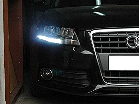 2x HID White Max High Power 100W CREE P13W LED Daytime Running Lights Bulbs For DRL Audi A4 Q5