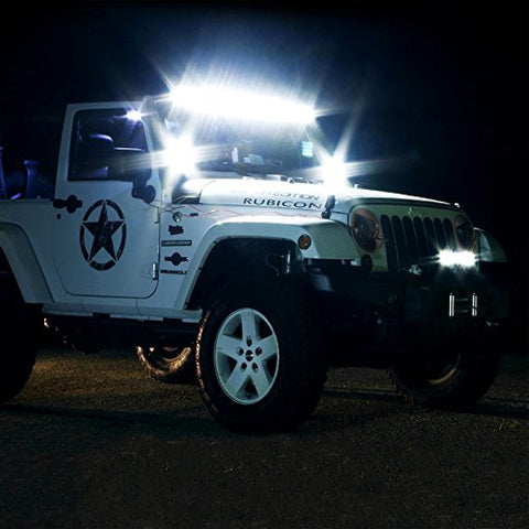 Universal 9ft Relay Wiring Harness Kit for LED Work Light Bar Off-Road 72W~300W - 40A 12V ON / OFF Switch