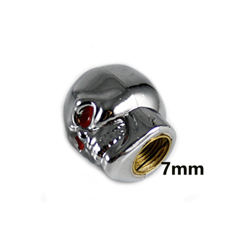 Tire Wheel Valve Stem Caps Set Air Dust Cover Caps Grenade Shape/Skull Shape