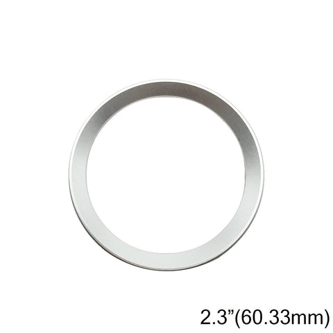 Glossy Car Steering Wheel Center Logo Ring Trim For Mercedes Benz B C GLK