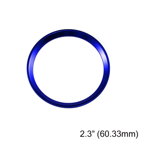 Glossy Car Steering Wheel Center Logo Ring Trim For Mercedes Benz B C GLK