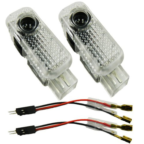 For Audi LED Logo Light Ghost Shadow Projector Car Door Courtesy Laser