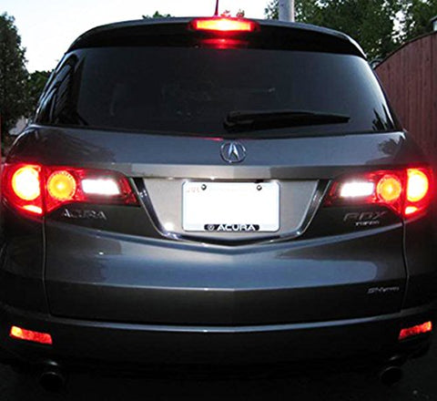 2x Super Bright Xenon White High Power Luxeon 100W 7440 7443 LED DRL Trun Signal Brake Tail Backup Reverse Lights