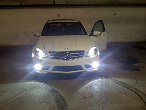 100W Bright White High Power H7 LED Bulbs Daytime Running Fog Lights