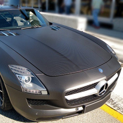 Orion Technology Premium Black 3D Twill-Weave Carbon Fiber Style Vinyl Sheet