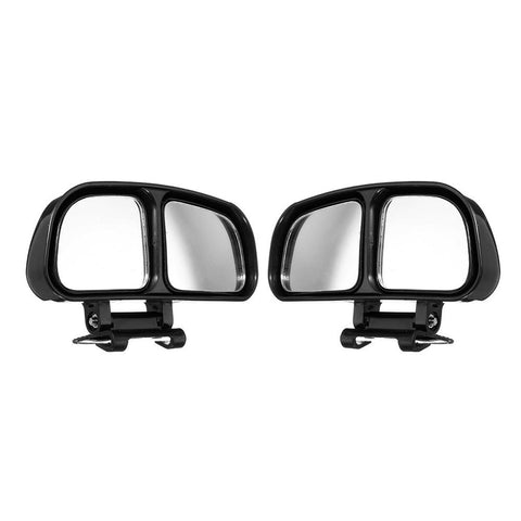 Blind Spot Mirror, 2 Pcs Square Stick On Rear View Convex Side Wide Angle with DUAL Adjustable Mirrors For Car Truck SUVs Motorcycle