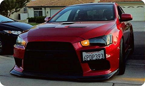 1 Set Front Tow Hook License Plate Bumper Mounting Bracket Fit Mitsubishi Lancer Evolution Evo X …