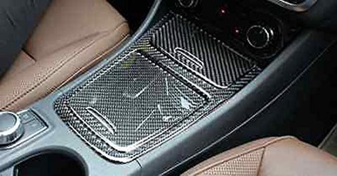 Real Carbon Fiber Interior Trim Stickers For Mercedes Benz 2013-2017 CLA GLA