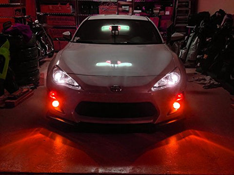 2x 100W Max CREE BAY15D 1157 Super Bright Tail Stop Brake Light LED Bulbs(White/Red/Amber)