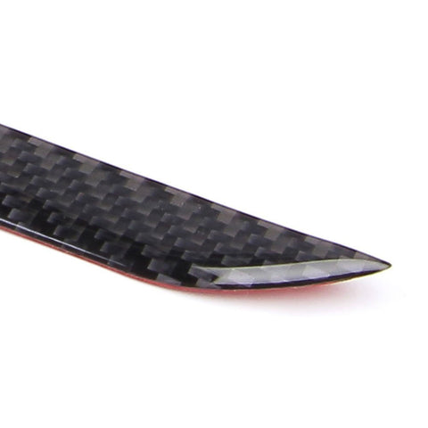 Real Carbon Fiber 3D Interior Inner Door Trim Decals Decoration For 2016 2017 2018 10th Honda Civic Sedan