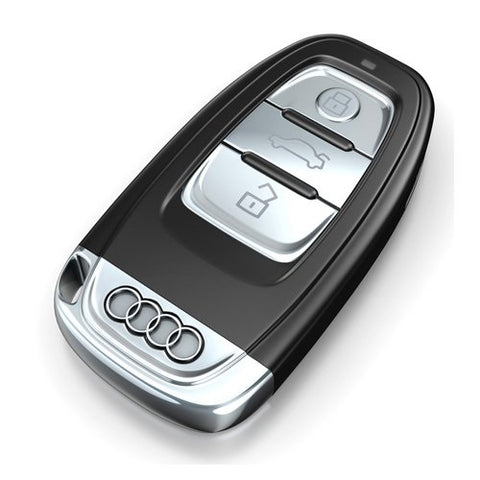 Genuine Leather Carbon Fiber Pattern Key Folding Fob Key Cover Audi Volkswagen Mazda Mercedes-Benz Nissan/Infiniti Kia/Hyundai