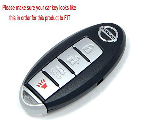 Genuine Leather Carbon Fiber Pattern Key Folding Fob Key Cover Audi Volkswagen Mazda Mercedes-Benz Nissan/Infiniti Kia/Hyundai