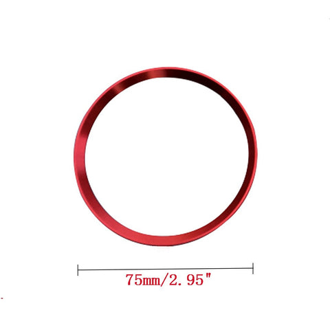 4 Pieces Alloy Car Wheel Rim Center Cap Hub Rings Decoration For Cadillac